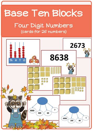Making 4 Digits Numbers with Base 10 Blocks 的图像结果