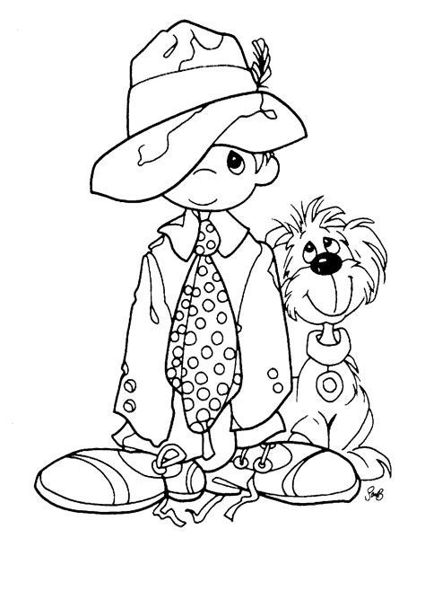 Free Printable Precious Moments Coloring Pages
