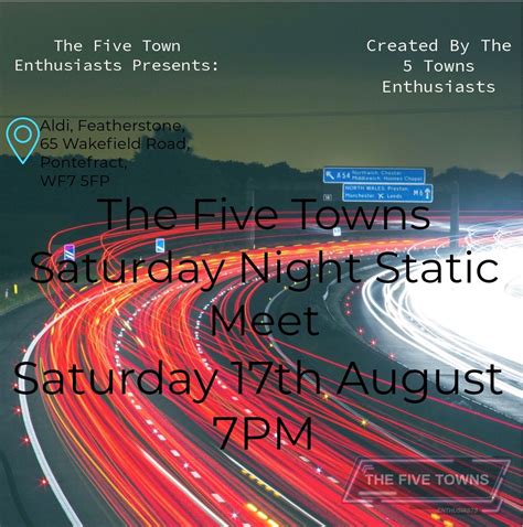 The 5 Towns Saturday Night Static Meet, B&M Stores (Wakefield Road ...