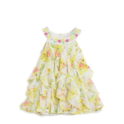 nauti nati Girl's Polyester Strapless Midi Casual Dress (NN311-068A-18 ...