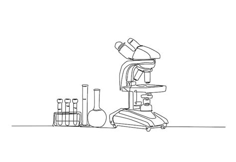 Single line lab equipment Vectors - Download Free High-Quality Vectors ...