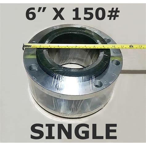 RUBBER EXPANSION JOINT 6" X 150# RUBBER BELLOW ASTM 150 SINGLE SPHERE