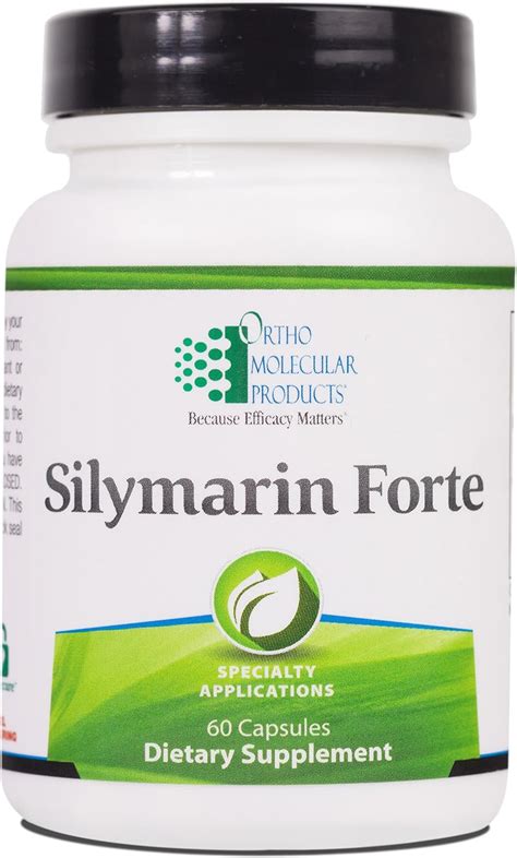 Ortho Molecular - Silymarin Forte - 60 Capsules India | Ubuy