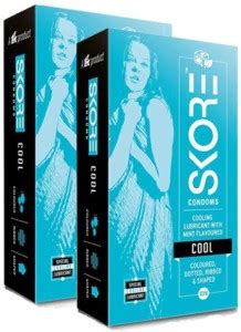 SKORE Cool Condom Cool Mint Condoms 2 Pack (20pcs) Condom Price in ...