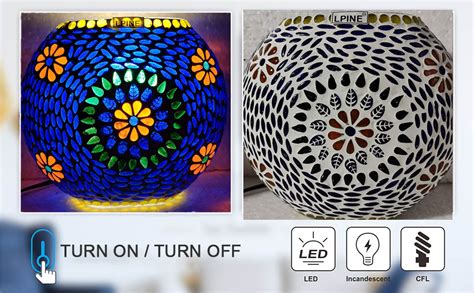 Buy LPINE Handcrafted Turkish Moroccan Mosaic Design Glass Purse Shape ...