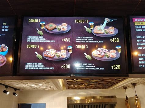 Menu at Kunafa World, Bengaluru, 39/1-2 Gold Mani