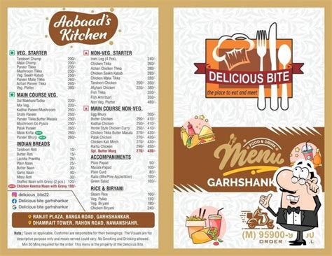 Delicious Bite Garhshankar, Garhshankar - Restaurant menu, prices and ...