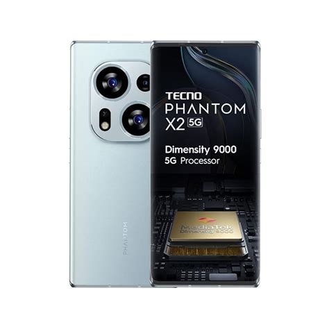 Tecno Phantom X2 5G Moonlight Silver (8GB RAM,256GB Storage) | World's ...
