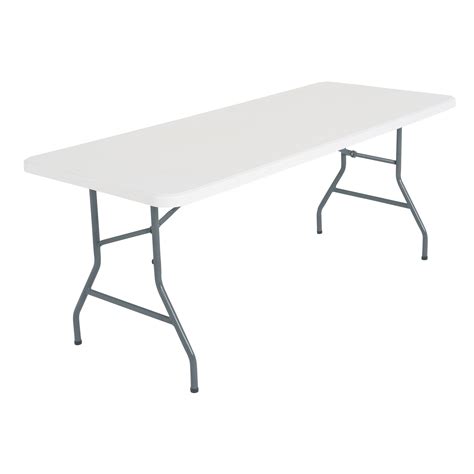 Peakform White 6-foot Folding Table - Wayfair Canada