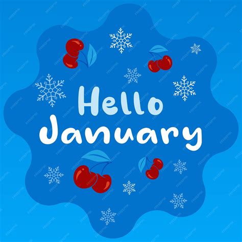 January Clip Art Free