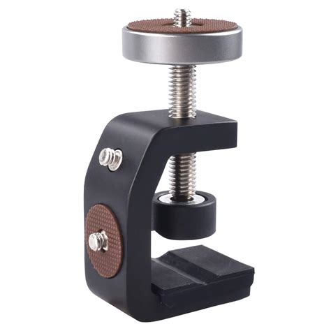 Buy MOSHUSO Heavy Duty C Clamp Camera Clamp Mount with 1/4" Screw for ...