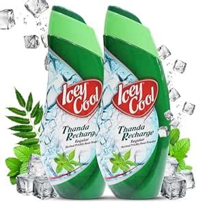 Icey Cool Herbal Talcum Powder | Cooling Fresh Talc For Body - For Men ...