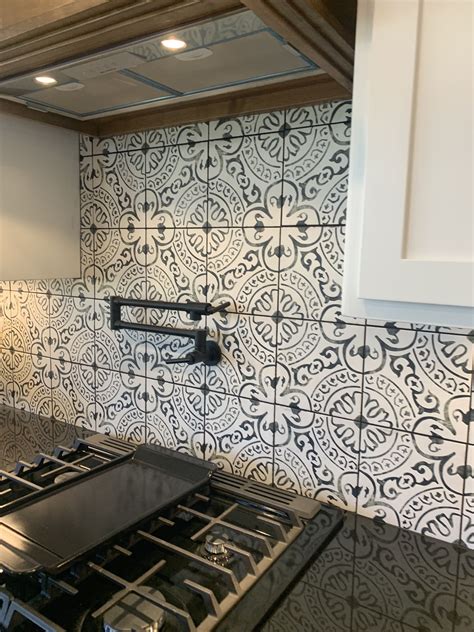 Spanish Style Kitchen with Talavera Tile Backsplash