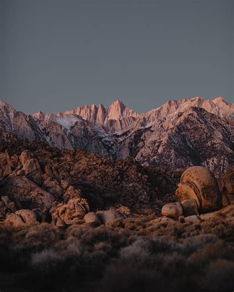 Mount Whitney [OC] 4423 × 5529 : r/EarthPorn