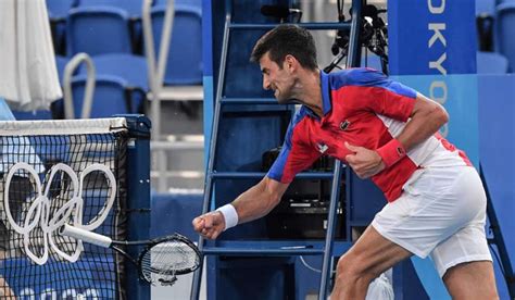 Olympics: Djokovic's temper flares up in bronze medal match loss- The Week