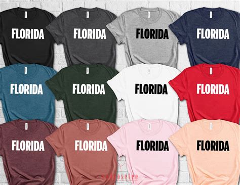 Florida Shirt Florida Tee Florida State Shirt Moving to | Etsy