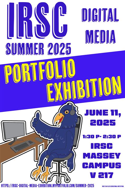 IRSC Digital Media Portfolio Exhibition - Summer 2025