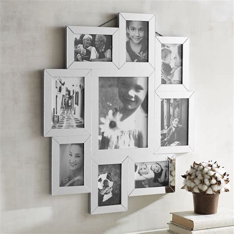 Mirrored Collage Wall Frame | Pier 1 Imports | Mirror collage wall, Mirror collage, Photo frame wall