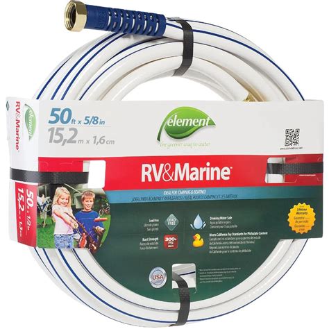 Element RV&Marine 5/8 In. Dia. x 50 Ft. L. Drinking Water Safe Hose ...