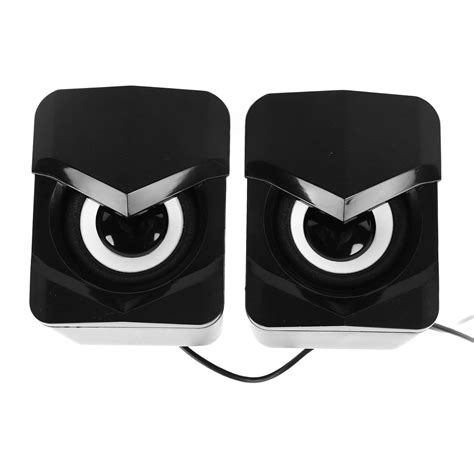 Computer Speakers 4D Stereo Wired Desktop Speakers Multimedia Speaker ...