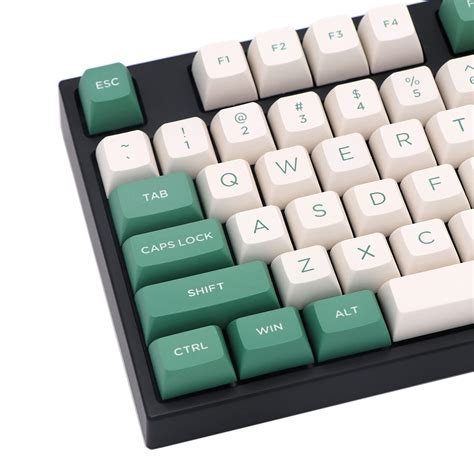Buy BGKYPRO Green Camp Theme Keycaps- Double Color PBT Keycap Set,for ...