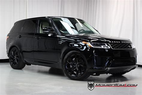 Used 2020 Land Rover Range Rover Sport HSE MHEV For Sale (Sold) | Momentum Motorcars Inc Stock ...