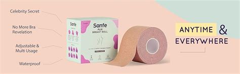 Sanfe Flix Breast Roll -Breast Shaper & Lifter, Breathable Breast ...