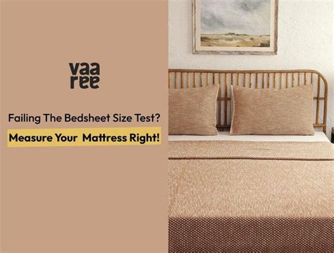 Measure for Perfect Bed Sheets: Mattress Sizing Guide – Vaaree