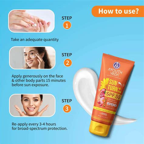 Buy AYOUTHVEDA SUNTURN+SPF 50 Online & Get Upto 60% OFF at PharmEasy
