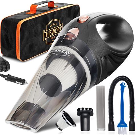 ThisWorx Car Vacuum Cleaner - Car Accessories - Small 12V High Power ...