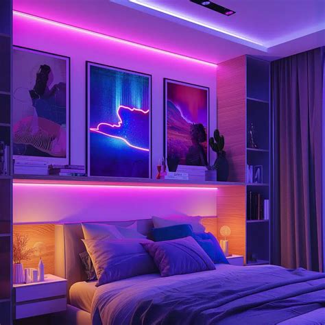 10 Stunning Bedroom Ideas with LED Lights That Will Light Up Your World ...