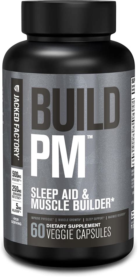 JackedFactory Jacked Factory Build PM Night Time Muscle Builder & India ...