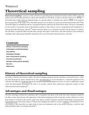 Image result for Explain Theoretical Sampling
