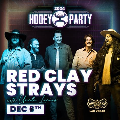 Hooey Presents: The Red Clay Strays | Brooklyn Bowl