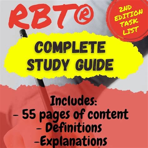 Image result for RBT Study Guide