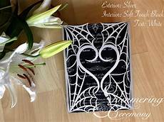 Web Wedding Invitation by Spider Web Wedding Invitation Laser Cut Web Wedding Invitation