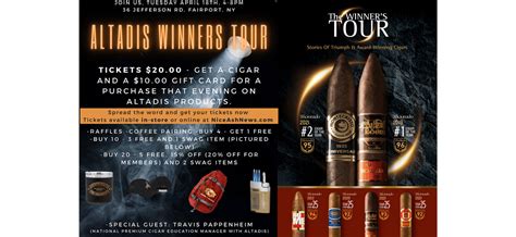 Altadis Winners Tour, Nice Ash Cigars, Fairport, April 18 2023 ...