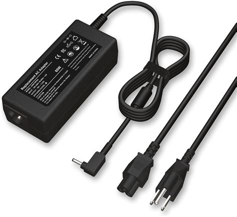Amazon.com: 19V 3.42A 65W AC Adapter Laptop Charger for Acer Chromebook ...