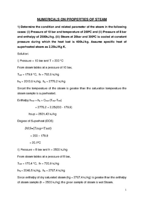 IC Engines Numerical - These are practice questions for applications of ...