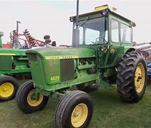 Image result for John Deere 4020 Tractor with Canopy and Loader