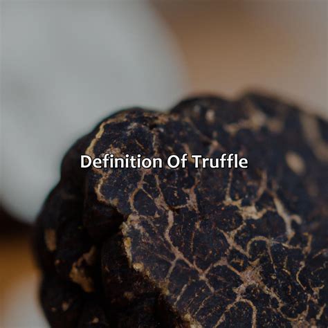 Truffle Technology Definition at Nancy Spradlin blog