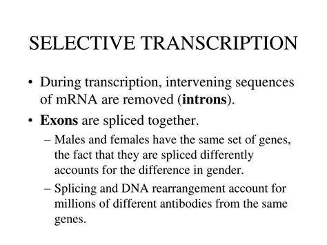 Image result for Selective Gene Expression