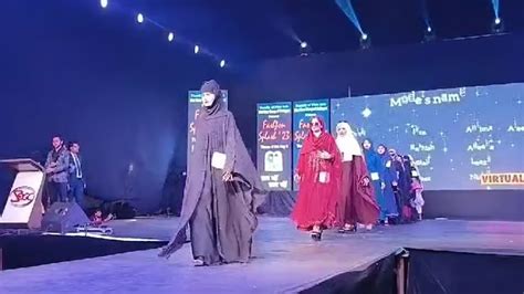 Controversy erupts over burqa-clad women on catwalk in UP college ...