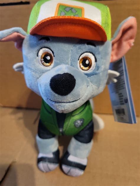 Buy New Hot Paw Patrol Nickelodeon Big Truck Pups Plush ROCKY Stuffed ...