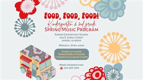 Kindergarten & 2nd Grade Spring Music Program, Akron Elementary School ...