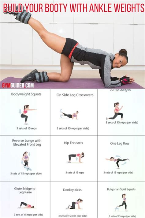 Ankle Weight Workout For Glutes