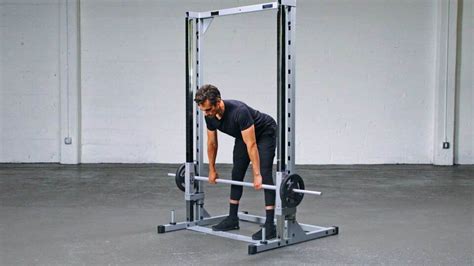 How to do a Smith Machine Stiff-Legged Deadlift