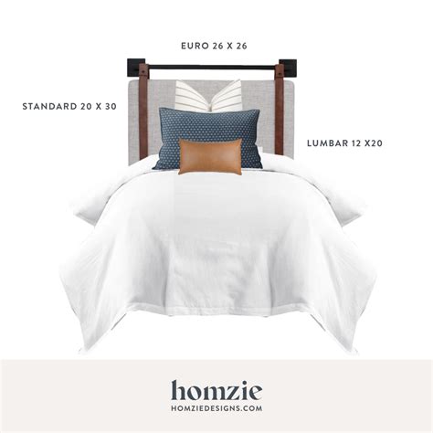 How to Arrange Pillows on a Twin Bed — Homzie Designs