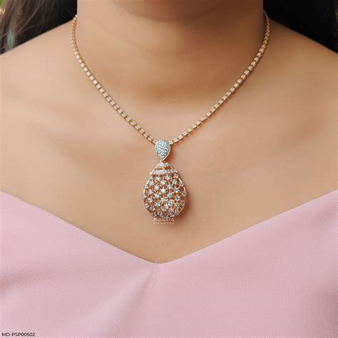 Diamond Chandelier Pendant 9K Yellow Gold – Maiora Diamonds