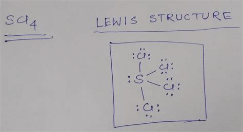 Scl4 Lewis Structure